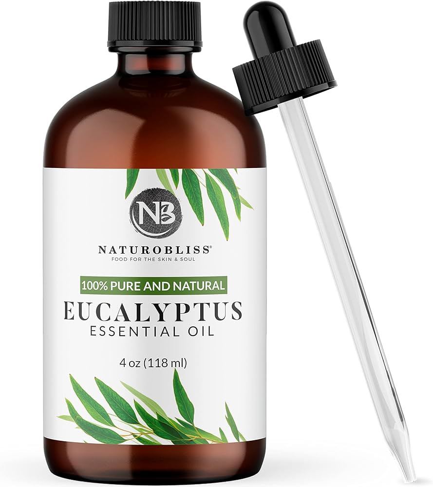 NaturoBliss Aceite esencial de eucalipto 100 % puro natural sin diluir (4 onzas), aromaterapia de... | Amazon (US)
