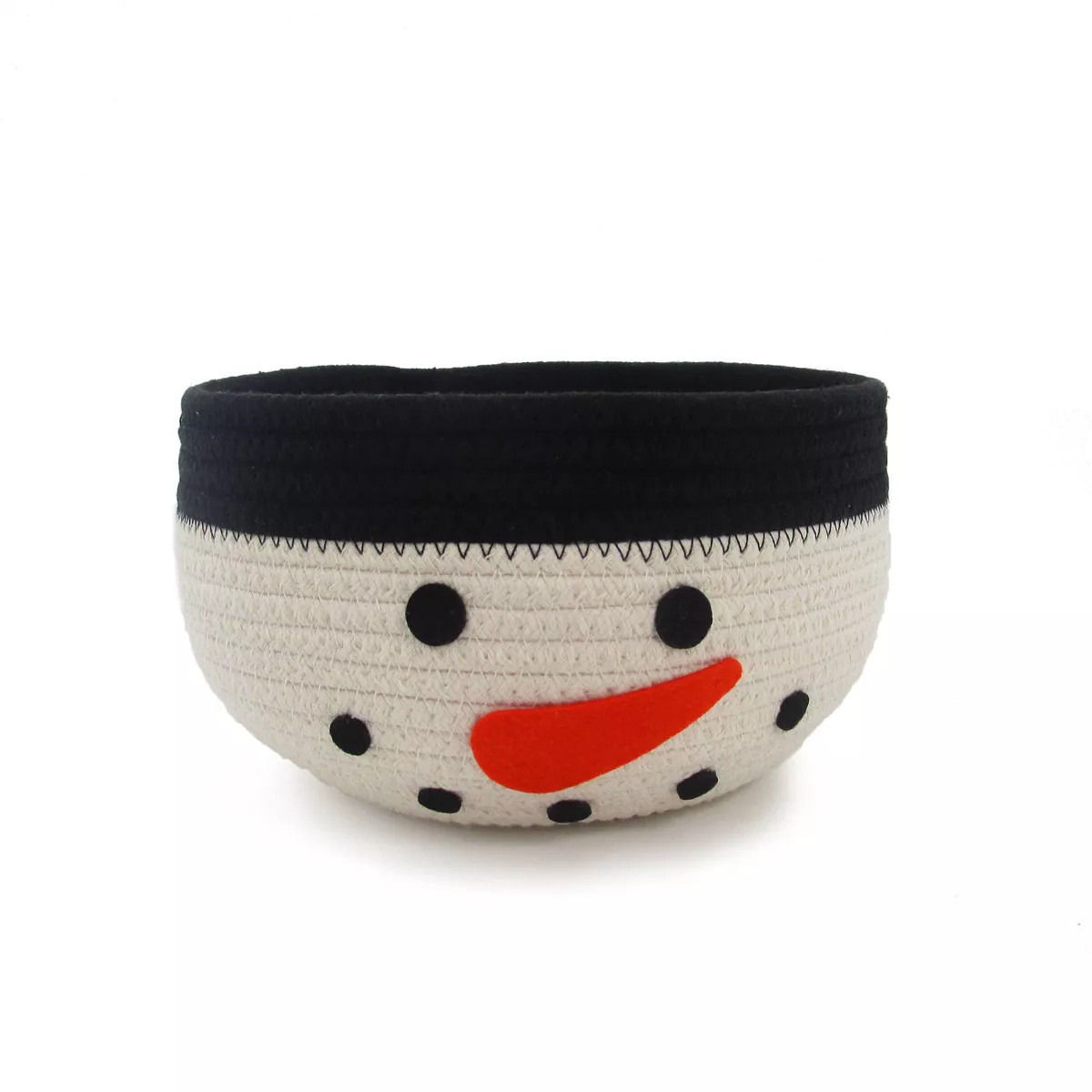 Winter Themed Woven Basket Snowman - Bullseye's Playground™ | Target