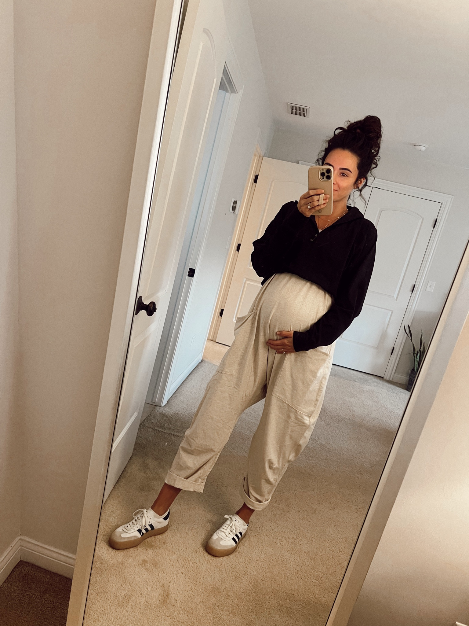 Wearing a small in this jumpsuit - quarter zip is older from lululemon but I linked a similar! Shoes are sold out but linked for restock- sized down to a 7

Lululemon, free people, adidas, hotshot onesie, pregnancy, bump style, comfy fit

#LTKstyletip #LTKfindsunder100 #LTKbump