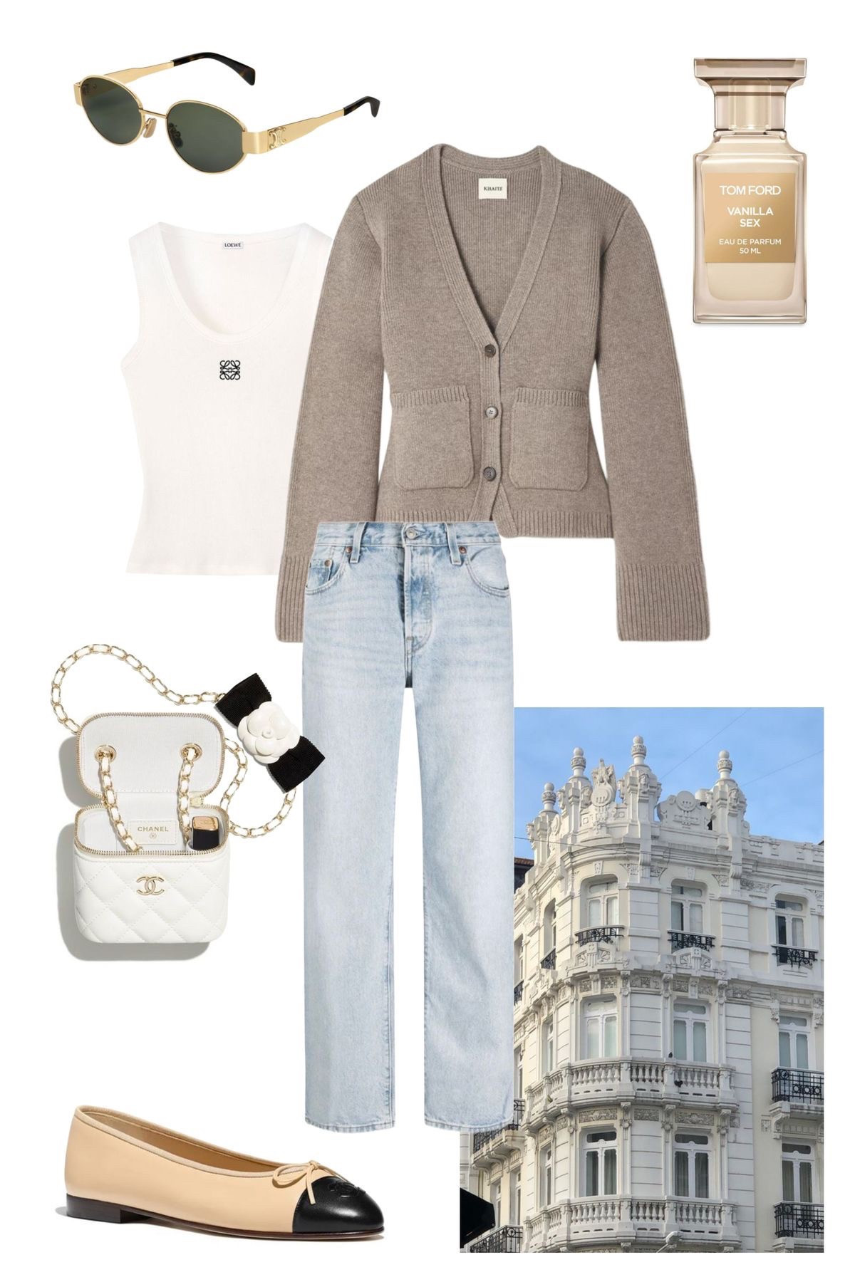 Denim jeans with cardigan and tank top for a quiet luxury look.  

#LTKSaleAlert #LTKStyleTip #LTKSpringSale
