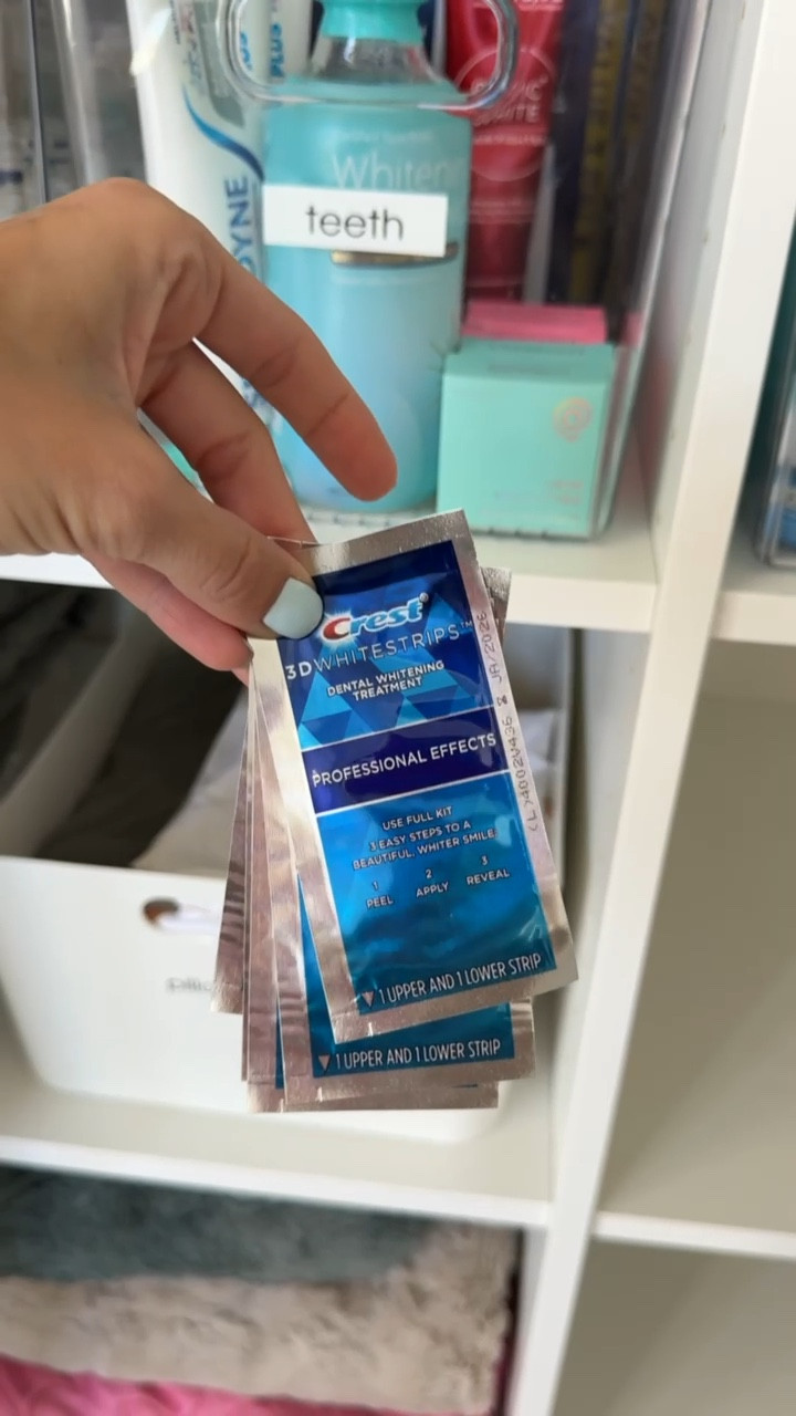 My kids, swear these are the only whitening strips that work! Just stocked up because they love using them before school starts!