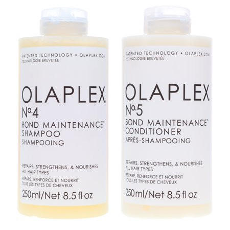 Olaplex No.4 Bond Maintenance Shampoo 8.5 oz & No.5 Conditioner 8.5 oz Combo Pack | Walmart (US)