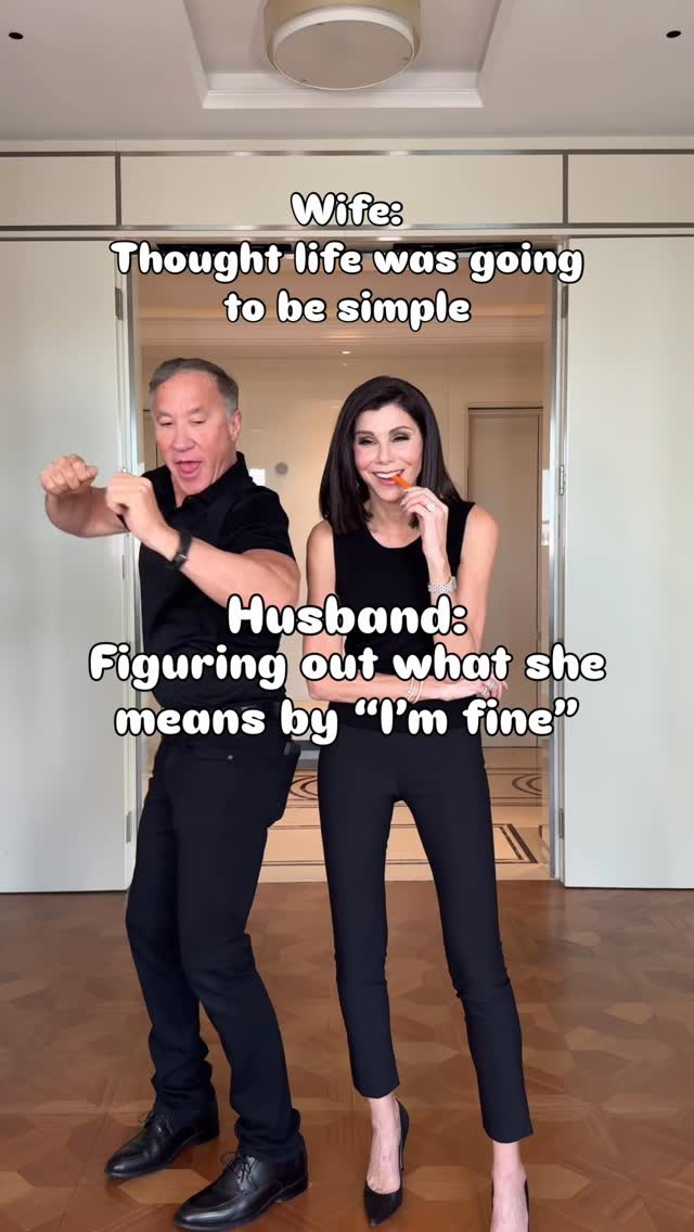 Well … we had to do Terrys version right ???? He’s lucky he’s cute and makes me laugh ! 🤷🏻‍♀️🤣💃🏻

#husbandwifecomedy #couplescomedy #coupleshumor #husbandwifehumor #heatherandterrydubrow

#LTKWorkwear #LTKootd #LTKdayinmylife