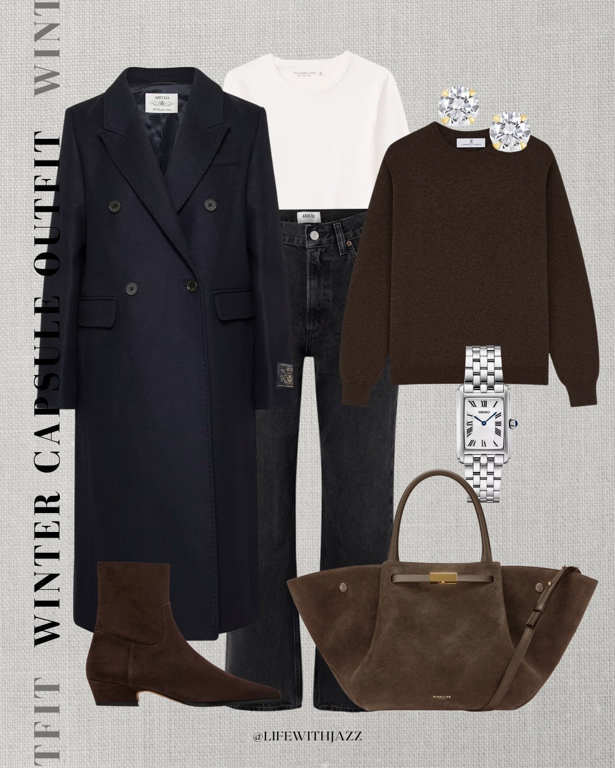 Winter capsule 2026 

Neutral / classic style / wool coats / sherpa jacket / puffer jacket / jeans / boots / wool skirt / cashmere sweaters / wc26

#LTKSeasonal #LTKootd