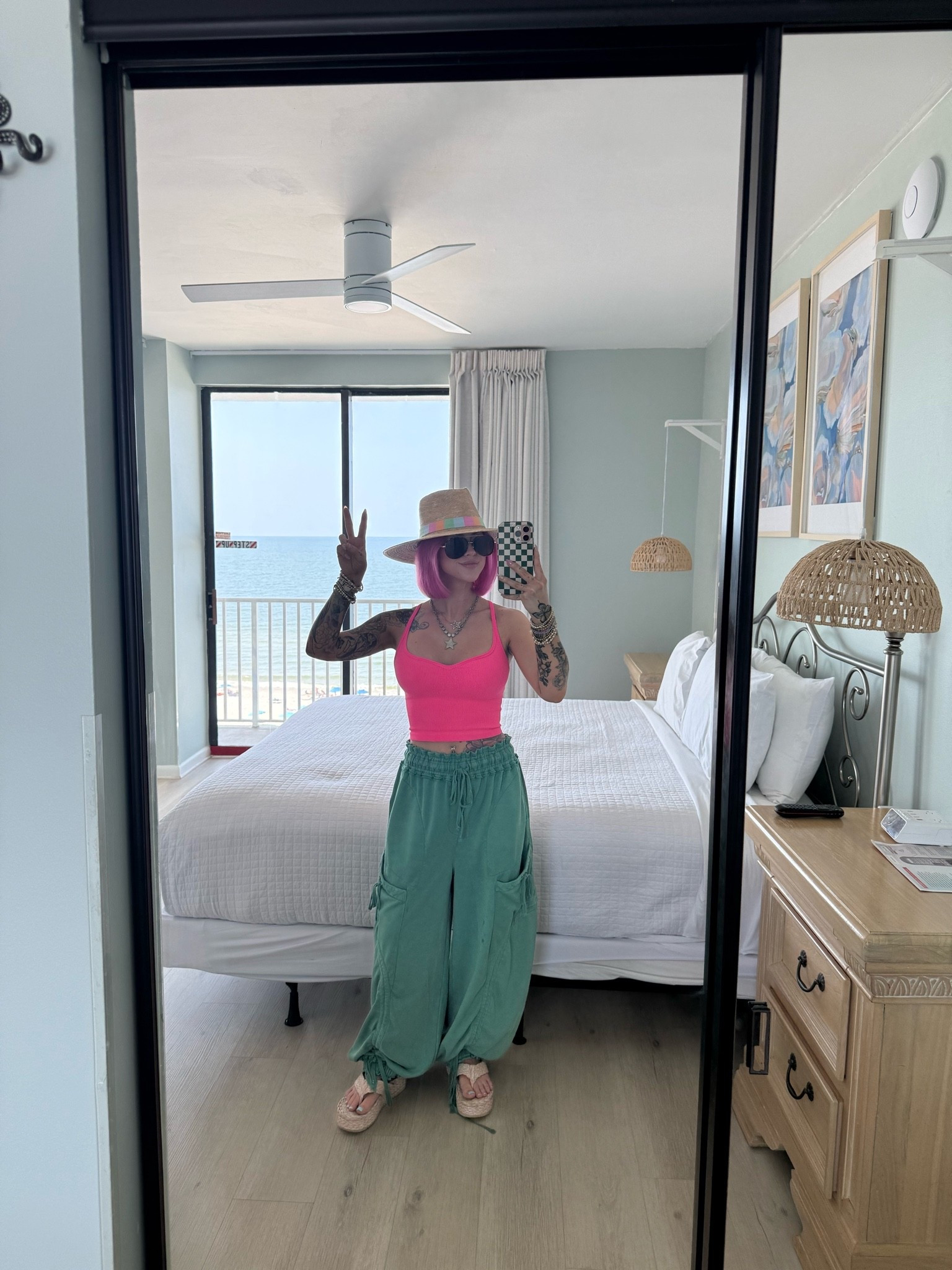pants are from Prim and Proper boutique 
Tank is a few years old