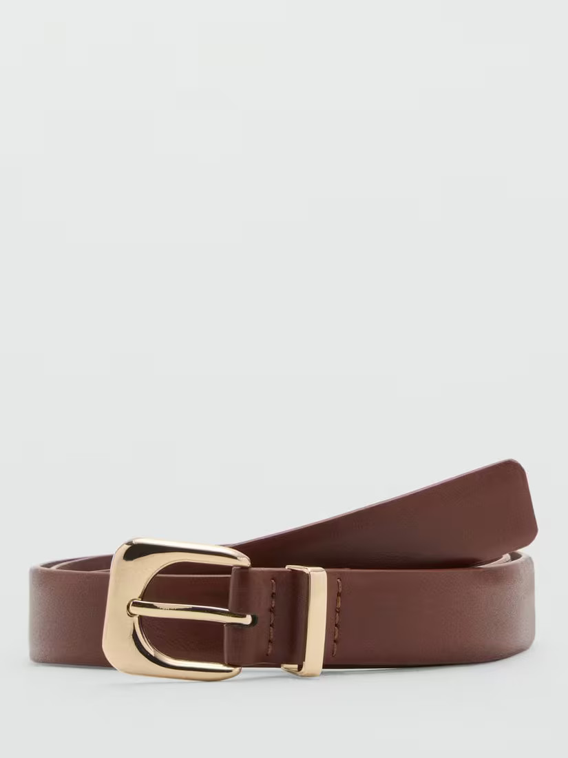 Mango Maxima Square Buckle Belt | John Lewis (UK)