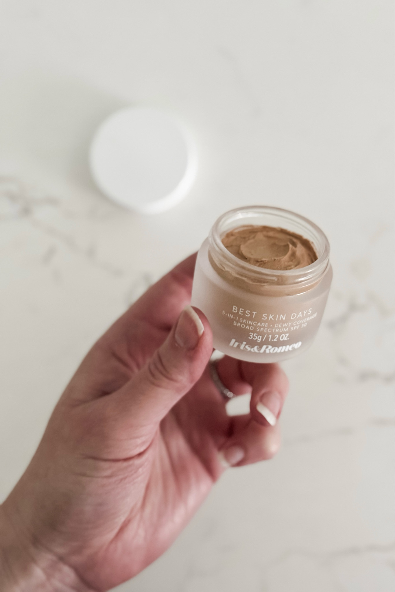 This all-in-one moisturizer + SPF + makeup seems too good to be true, but my skin loves it and so do I! This product provides fairly sheer coverage (which is what I prefer) to give my skin a little boost.

I have recently been diagnosed with rosacea so I have had to revamp my entire skincare and makeup routines so when I find a product that doesn’t trigger my rosacea it feels like a massive win! Plus, it’s really nourishing so it’s going to be perfect for the upcoming dry, cold winter months.

*I wear Shade 4 (medium fair with neutral undertones) — use the guide to find your shade!

#LTKBeauty