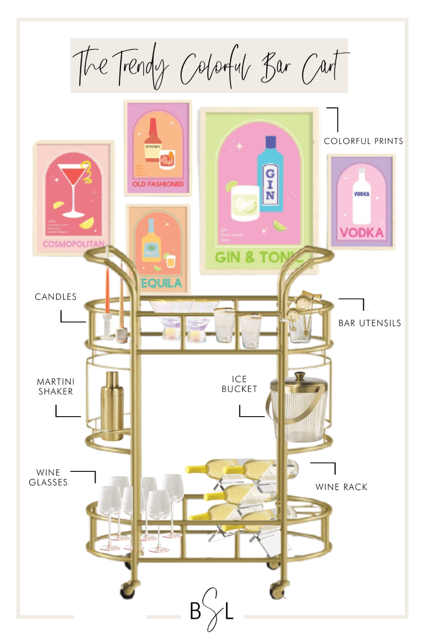 If I was gonna design any college bar cart, it would be this one!! It’s so pretty and I love all of the colorful bar cart prints 😍 #collegebarcart #barcartideas #collegebarcartideas

#LTKHome