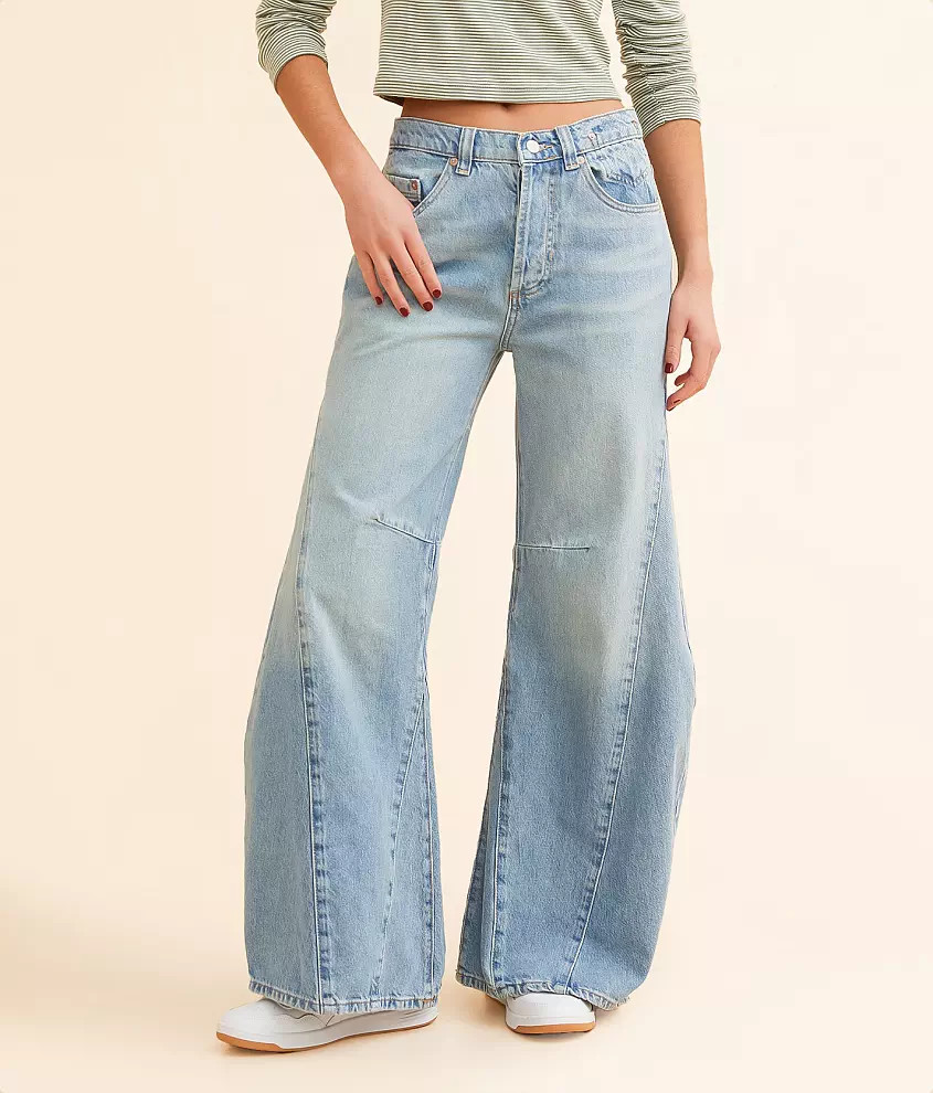 Eden High Slouchy Wide Leg Jean | Buckle