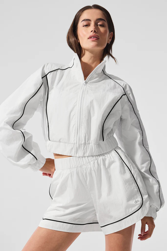 Motivate Full-Zip Track Jacket | Alo Yoga (US)