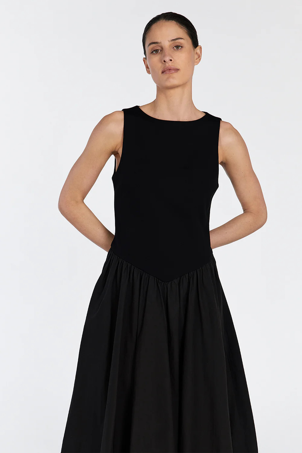 JAMES BLACK BUBBLE MIDI DRESS | DISSH
