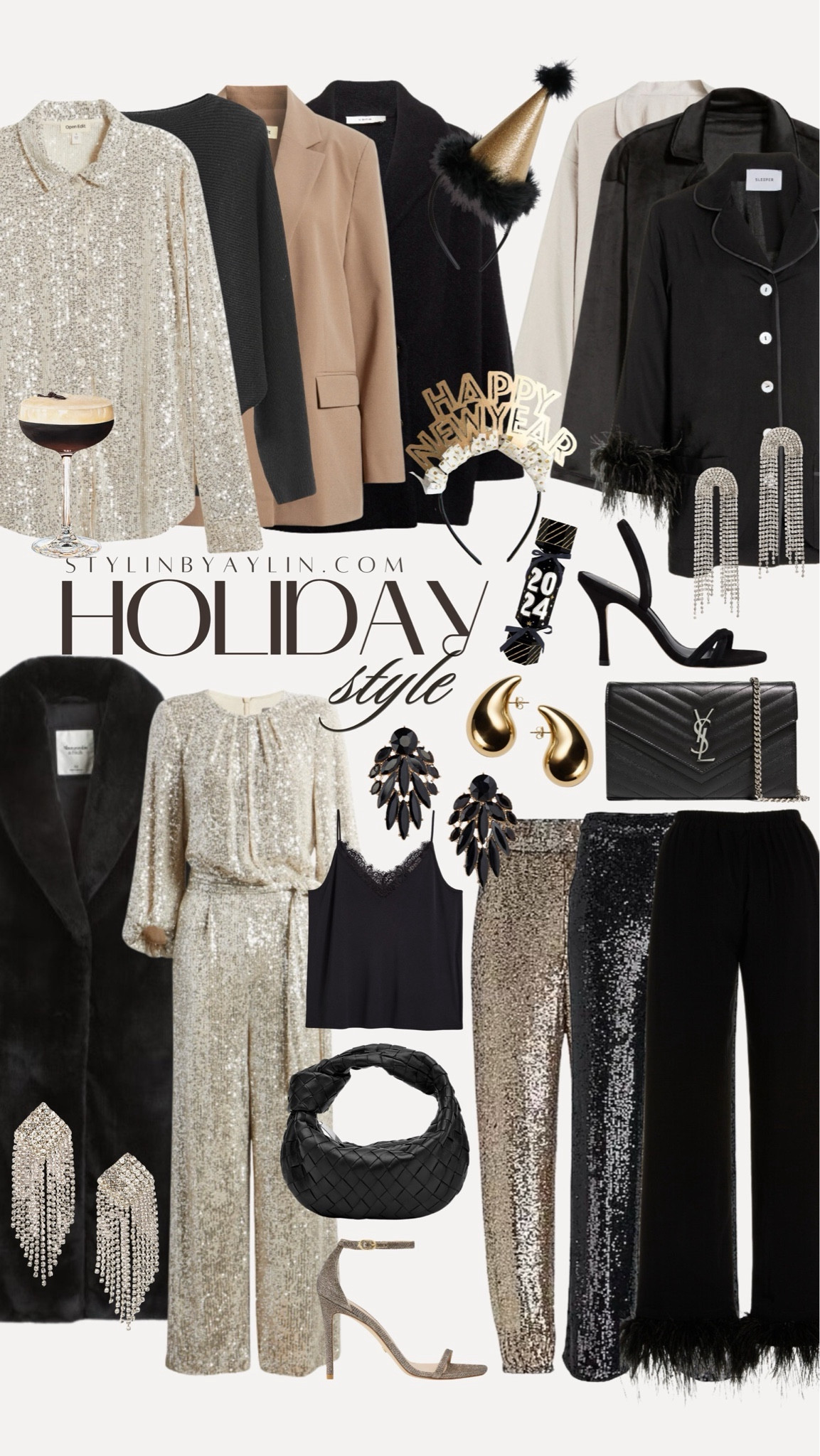 Outfits of the week- Holiday style edition, sequin, New Year’s Eve look, style inspo, StylinByAylin 

#LTKHoliday #LTKstyletip