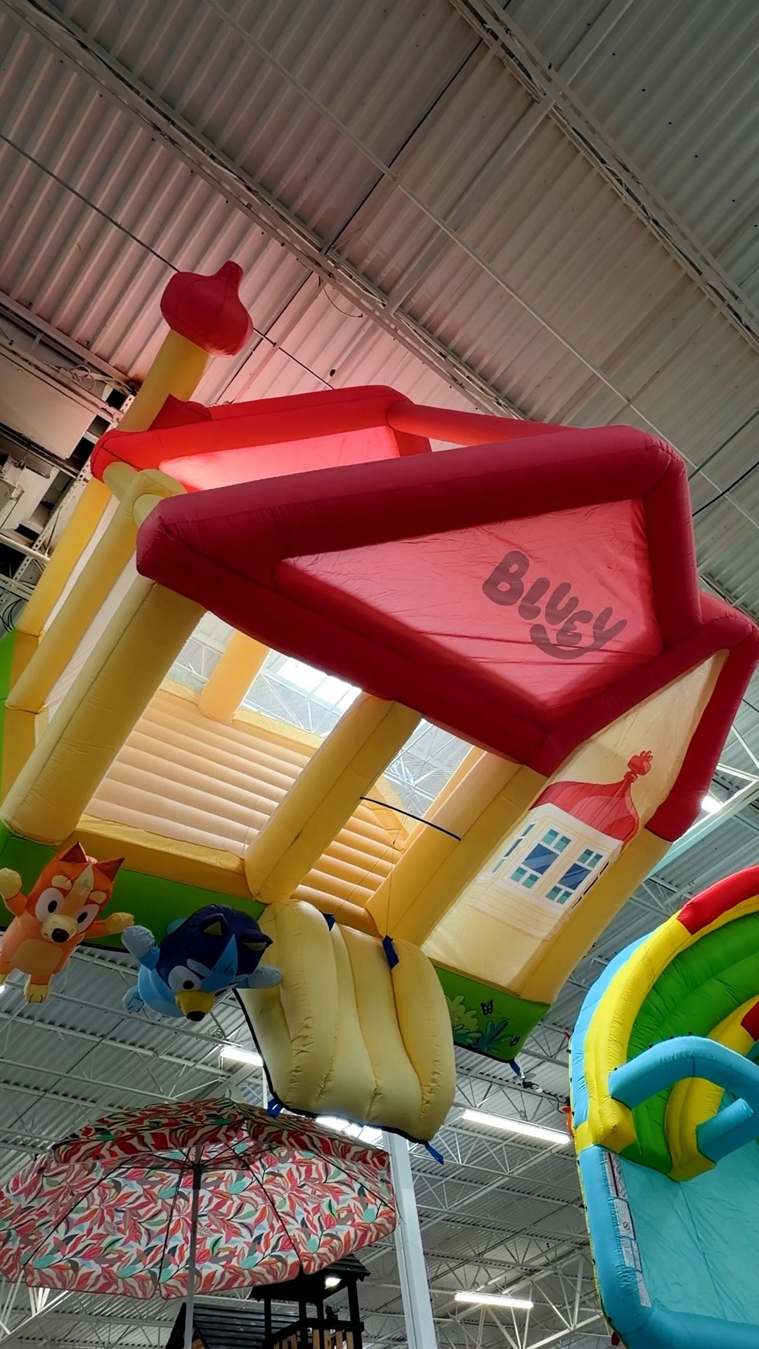 Bluey Mega Bouncy House great for summer time play at home! 

Sam’s Club
Bluey 
Kids Finds 

#LTKSeasonal #LTKSwim #LTKKids