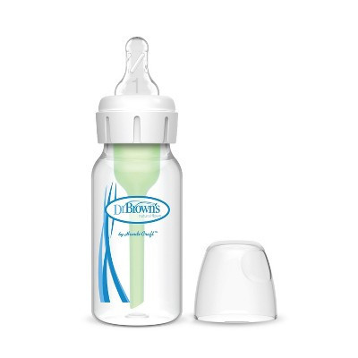 Dr. Brown's 4oz Anti-Colic Options+ Narrow Baby Bottle with Level 1 Slow Flow Nipple - 0m+ | Target