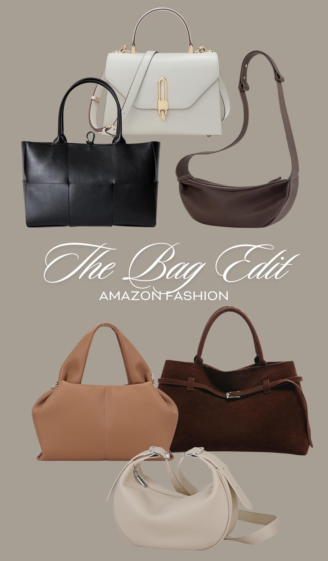 The bag edit 🤍 all from Amazon Fashion 🙌

#LTKsummer #LTKbag