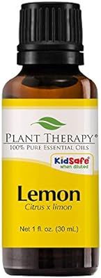 Plant Therapy Lemon Essential Oil | 100% Pure, Undiluted, Natural Aromatherapy, Therapeutic Grade... | Amazon (US)