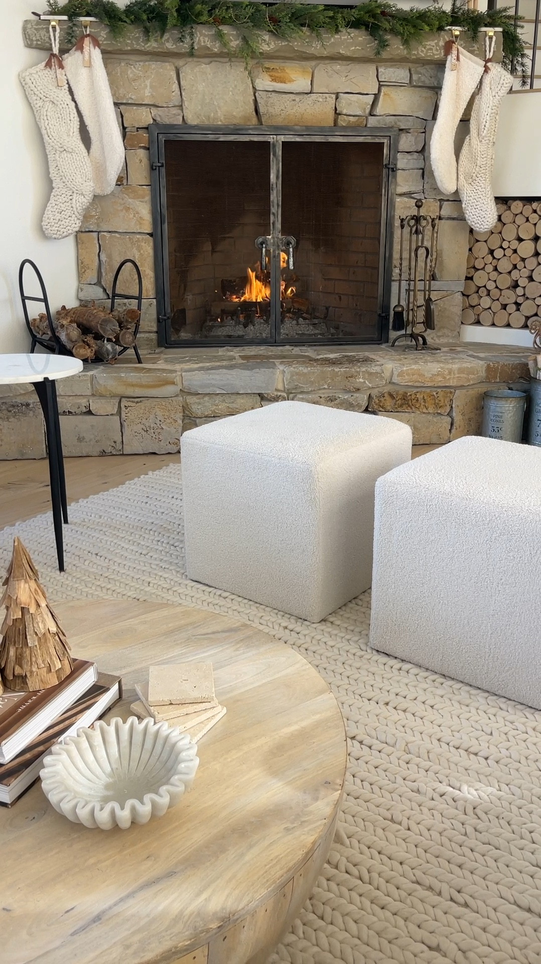 HOLIDAY \ cozy winter living room☺️

Christmas decor
Decorations
Target
Mantle 
Fireplace 
Rug 
Home
Decor 

#LTKWatchNow #LTKHoliday #LTKHome