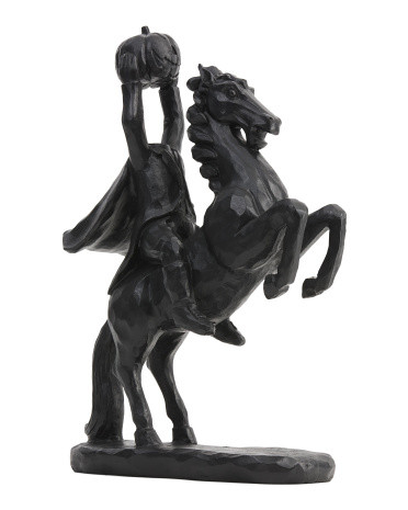 19in Headless Soldier With Jack O Lantern Head Decor | TJ Maxx