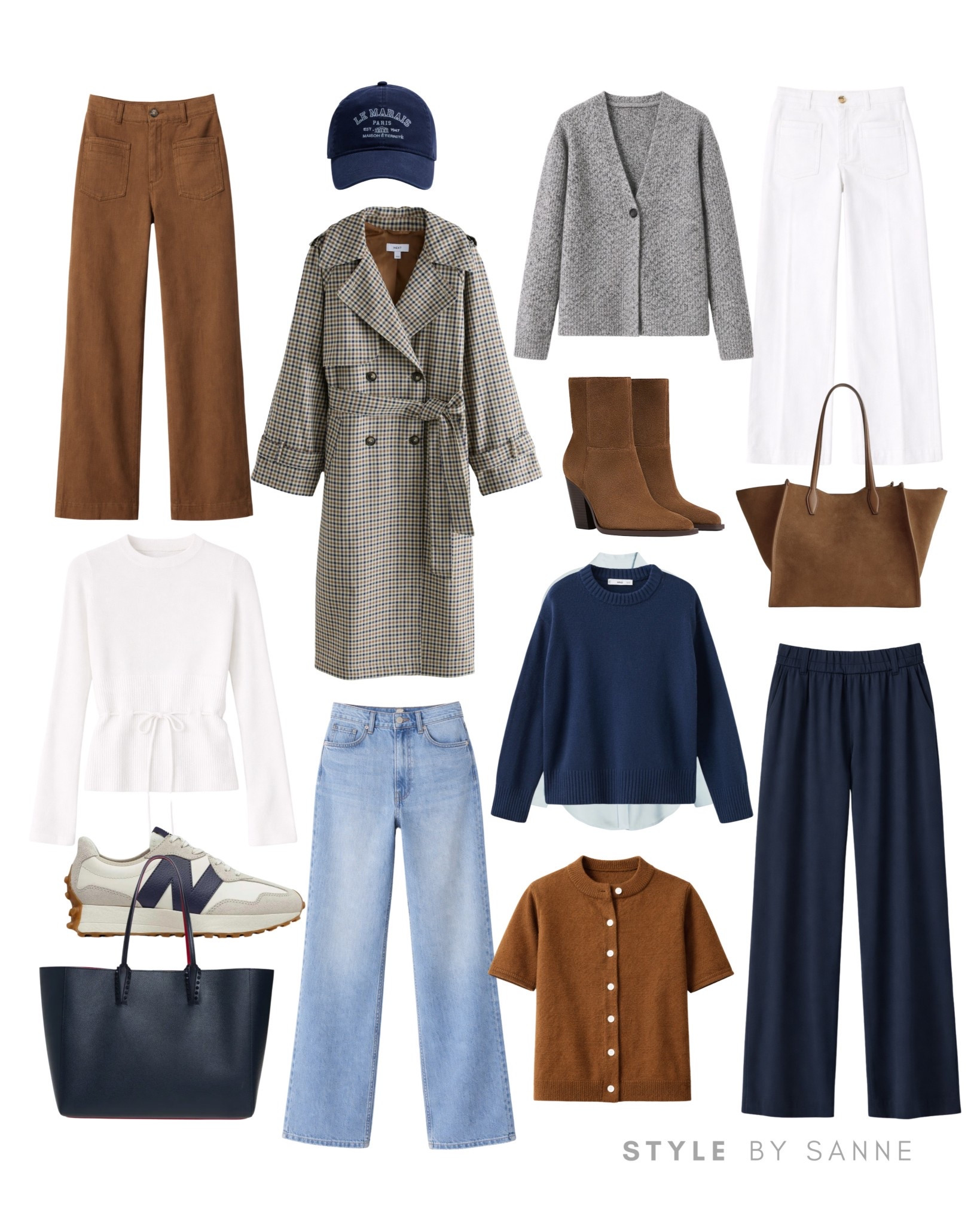 Capsule wardrobe 🤎💙

#LTKstyletip #LTKFashionMonth