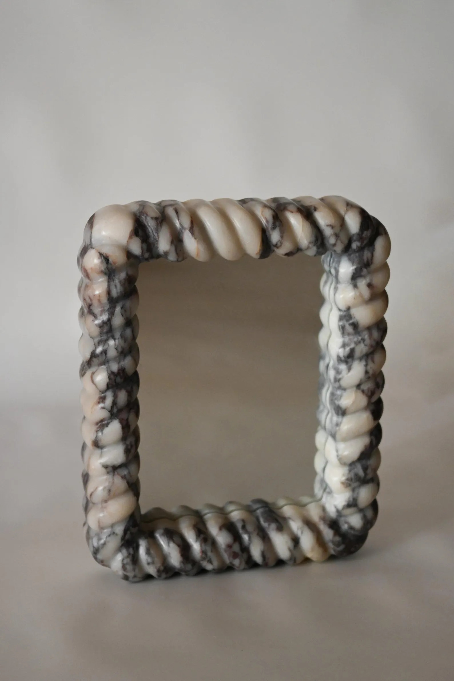 The Gretchen - Calacatta Viola Marble Mirror - Etsy | Etsy (US)