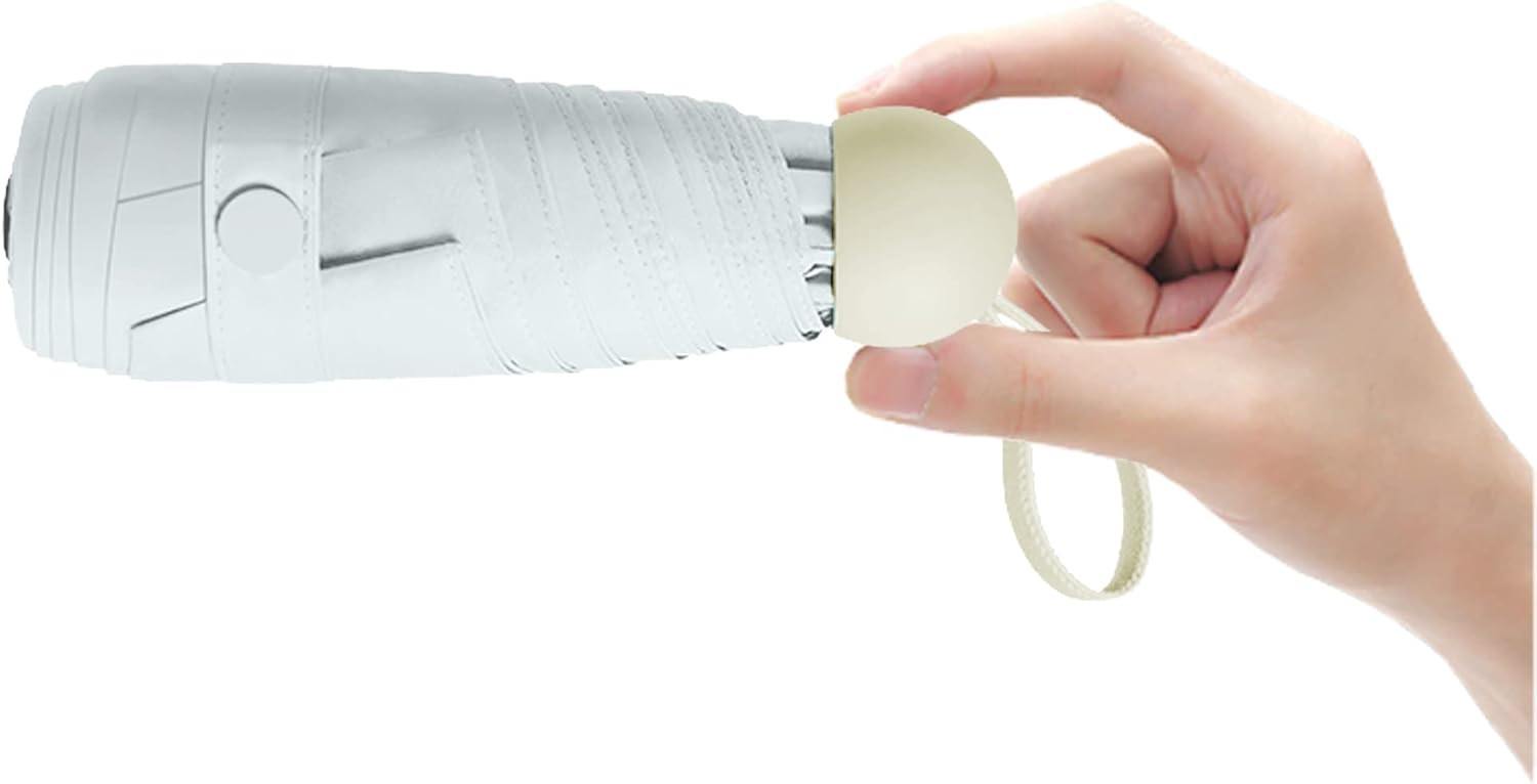 BAODINI Travel Mini Umbrella for Purse With Case-Small Compact UV Umbrella Protection Sun-Lightwe... | Amazon (US)