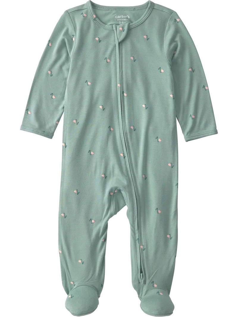 Carter's Child of Mine Baby ComfySoft Sleep 'N Play, Sizes Preemie-6/9 Months | Walmart (US)