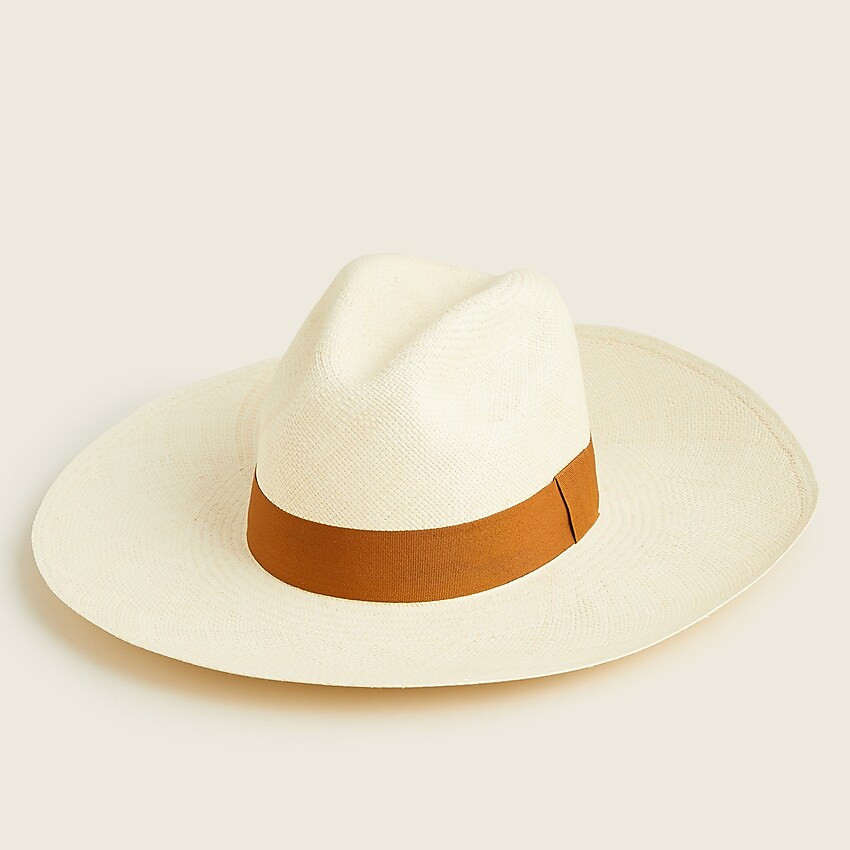 Wide-brim Panama hat | J. Crew US