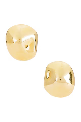 LELET NY Zoe Stud Earrings in Gold from Revolve.com | Revolve Clothing (Global)