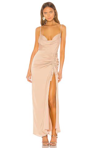 NBD Davis Gown in Nude from Revolve.com | Revolve Clothing (Global)