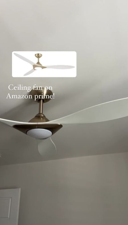 Ceiling fan I ordered from my guest room is from Amazon! 60 inches!

#LTKVideo #LTKstyletip #LTKhome