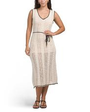 Crochet Midi Dress | TJ Maxx