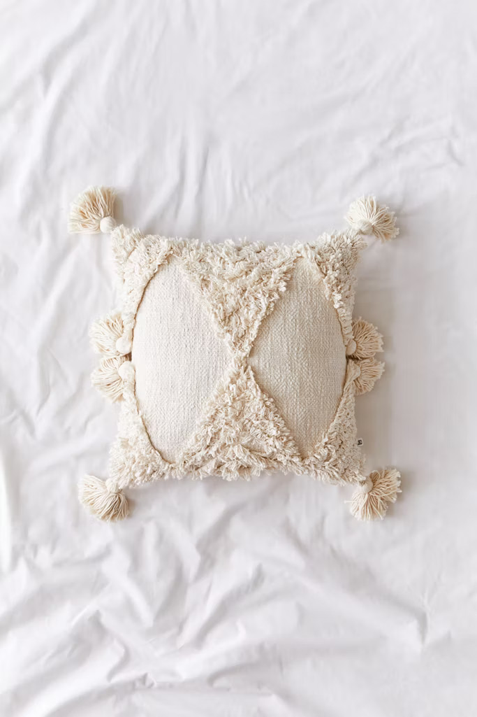 Rumi Shag Throw Pillow | Urban Outfitters (US and RoW)