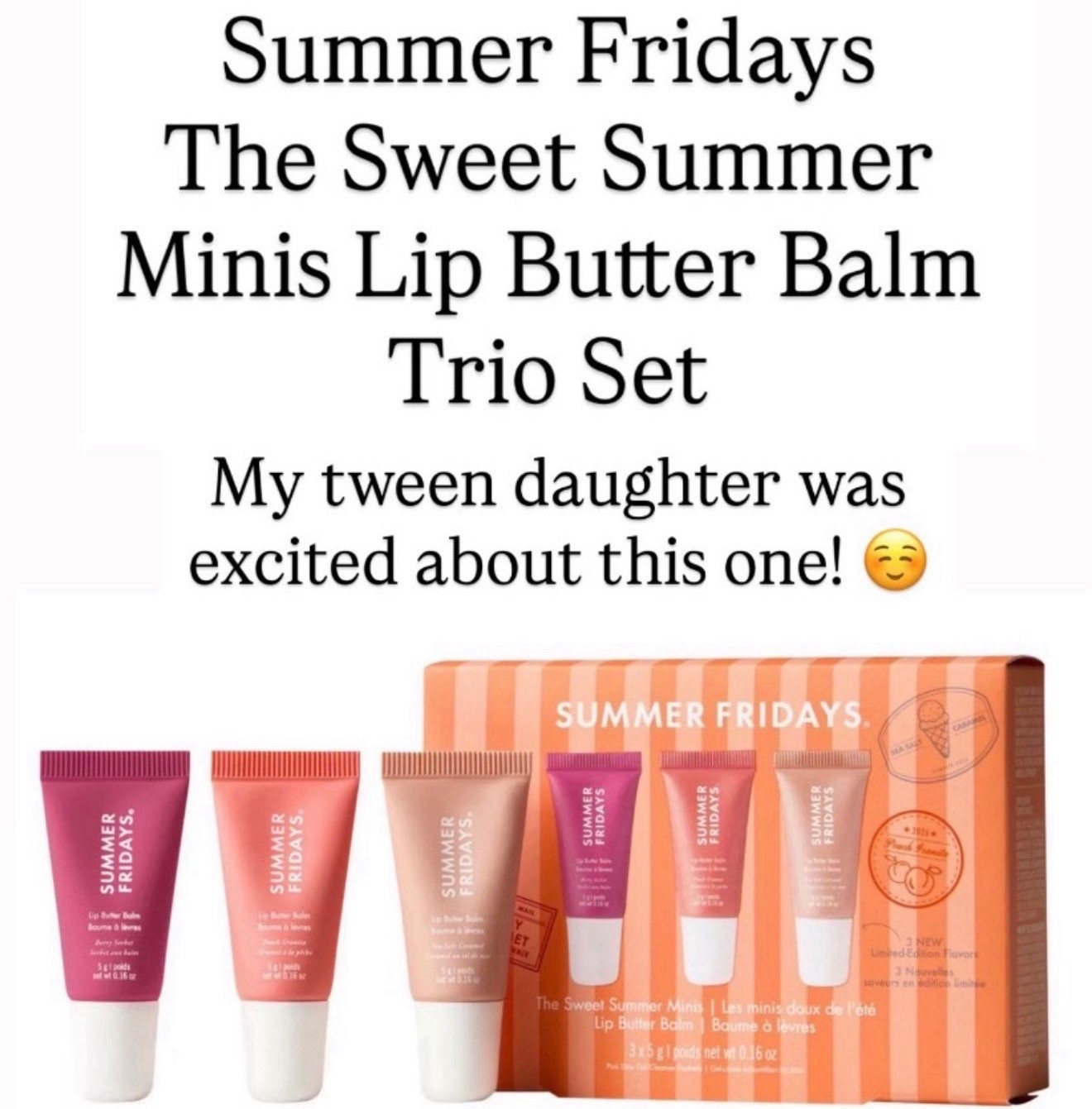 This is the cutest summer Fridays mini lip balm for $22

#LTKBeauty