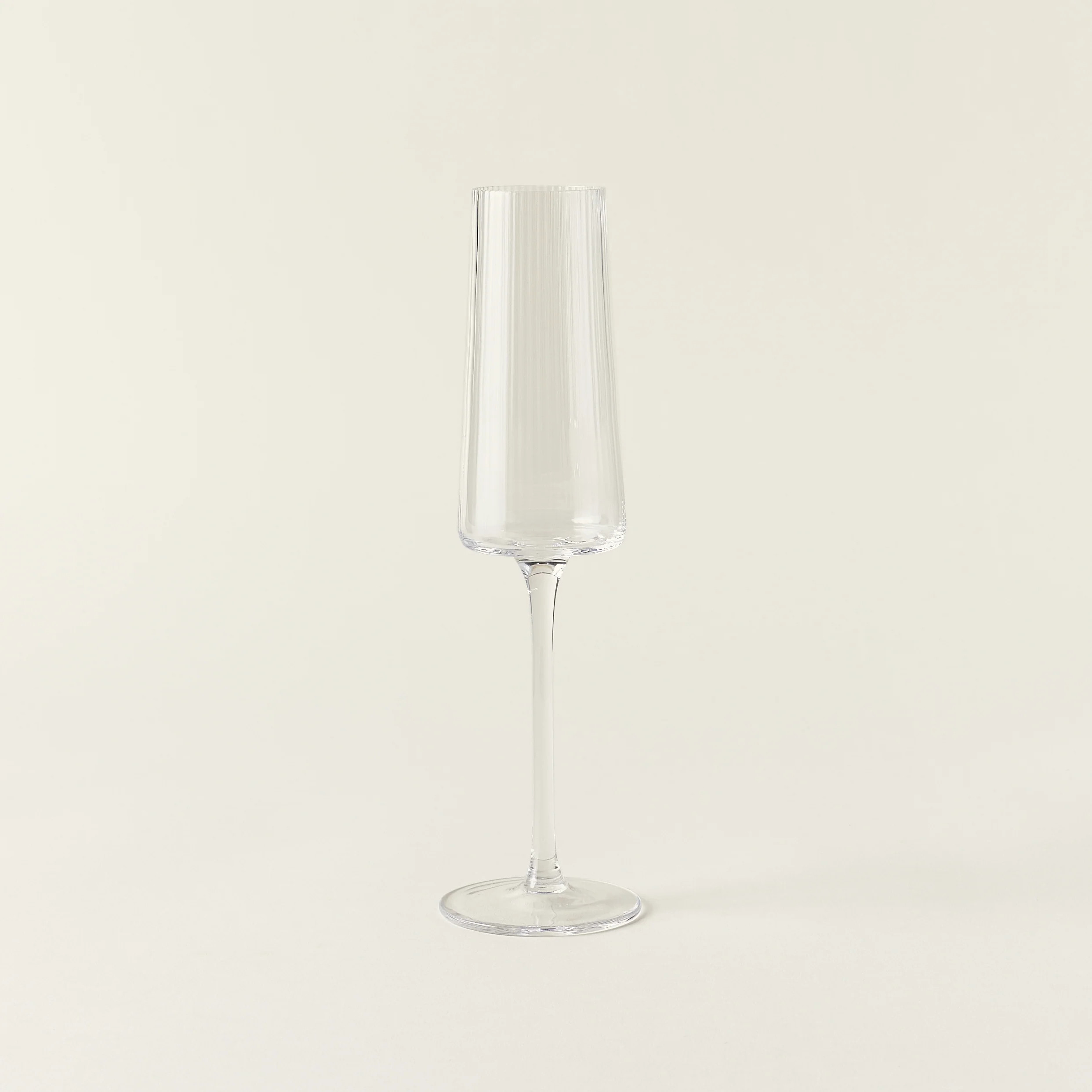 Linea Textured Champagne Flute | Kate Marker Home