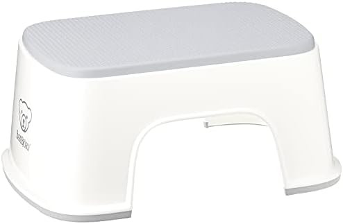 BabyBjörn Step Stool, White/Gray | Amazon (US)