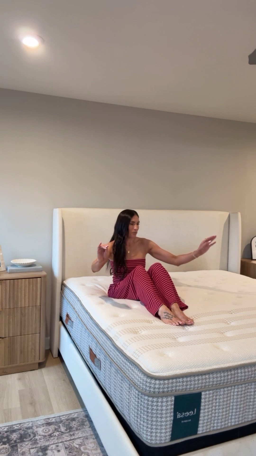 We have been LOVING our new mattress from @Leesa it’s the Leesa x West Elm Reserve Hybrid in king size 
Use code WHEREYOURHEARTISNOW75 for $75 off & my code stacks 💘


#LTKdayinmylife #LTKSaleAlert #LTKHome