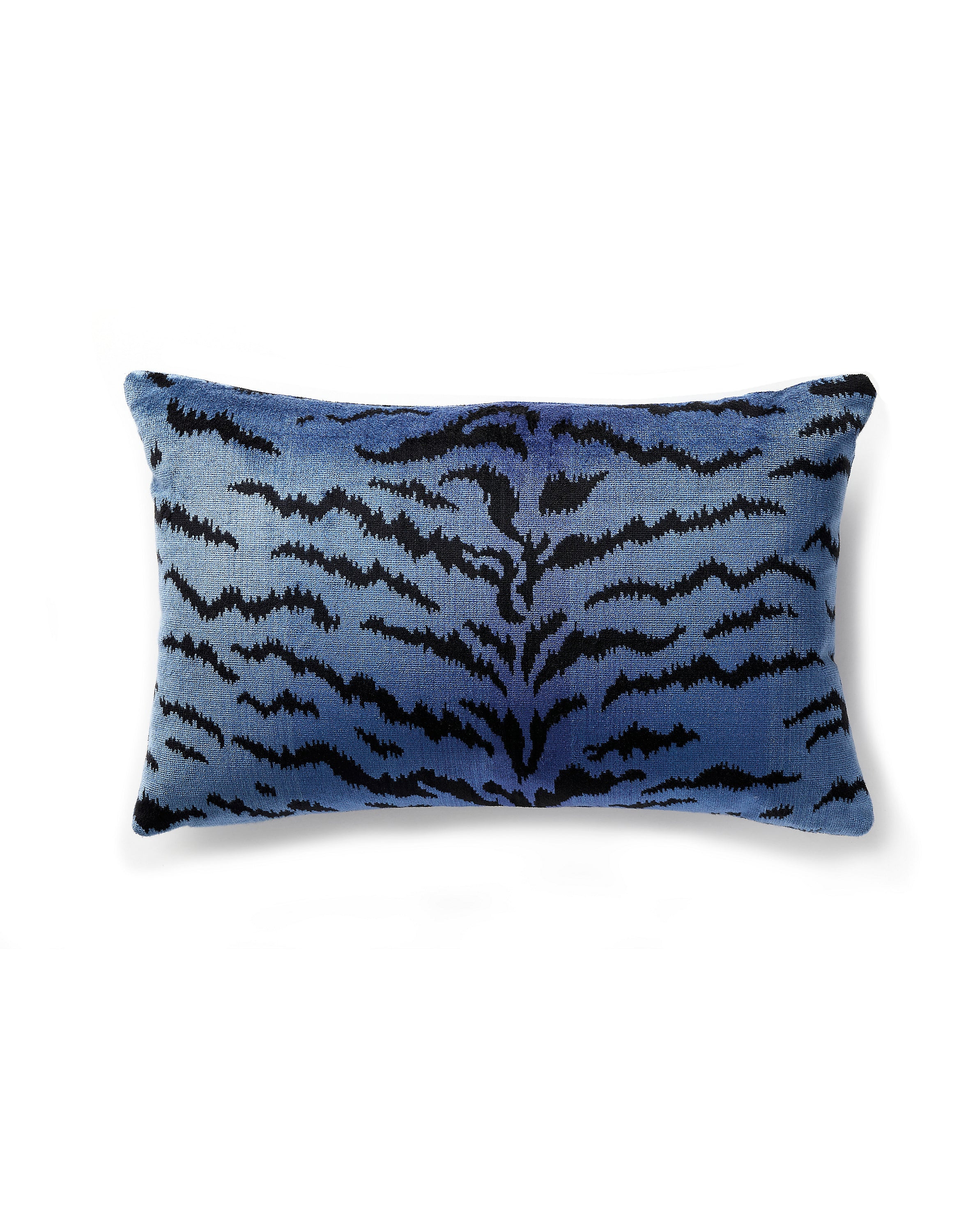 Tigre Lumbar Blue Pillow | Stark Carpet