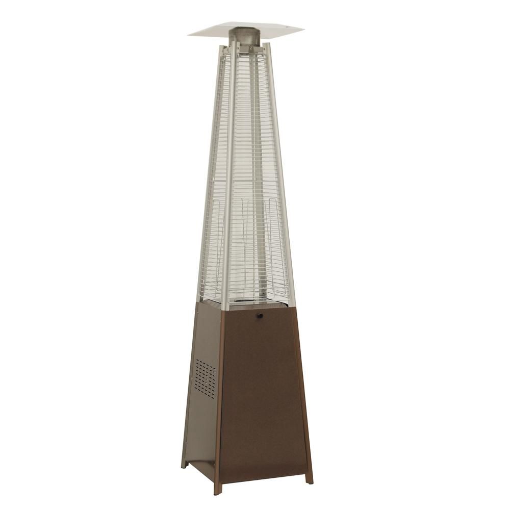 Hampton Bay 42,000 BTU Gold Gas Patio Heater GSH-A-PC - The Home Depot | The Home Depot