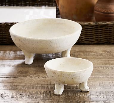 Rustic Artisan Handcrafted Ceramic Bowls | Pottery Barn (US)