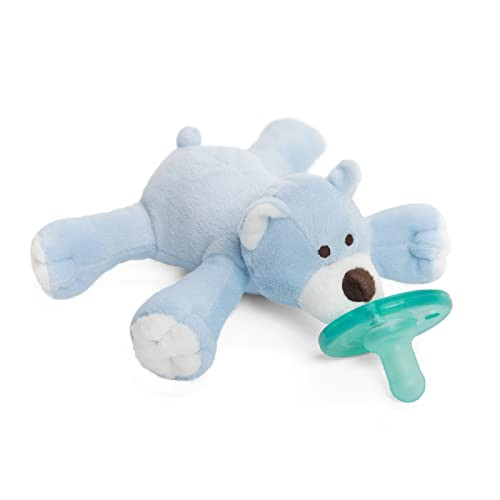 WubbaNub Infant Pacifier - Blue Bear | Amazon (US)