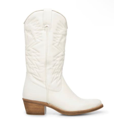 White Leather Cowboy Boots

#LTKstyletip #LTKSeasonal #LTKshoecrush