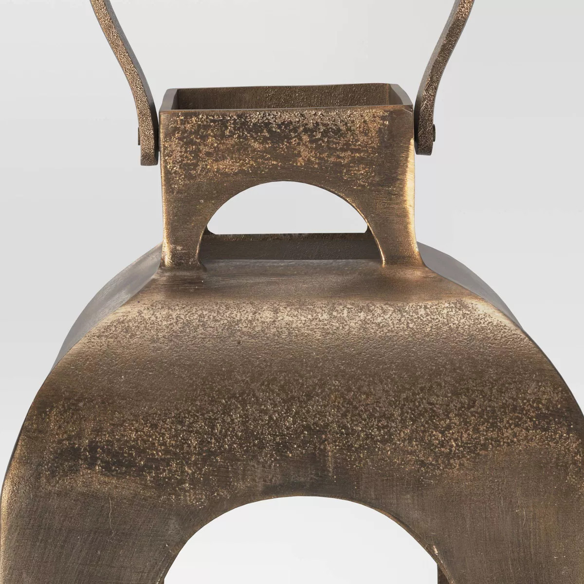 Pillar Cast Aluminum Lantern Candle Holders Gold - Threshold™ | Target