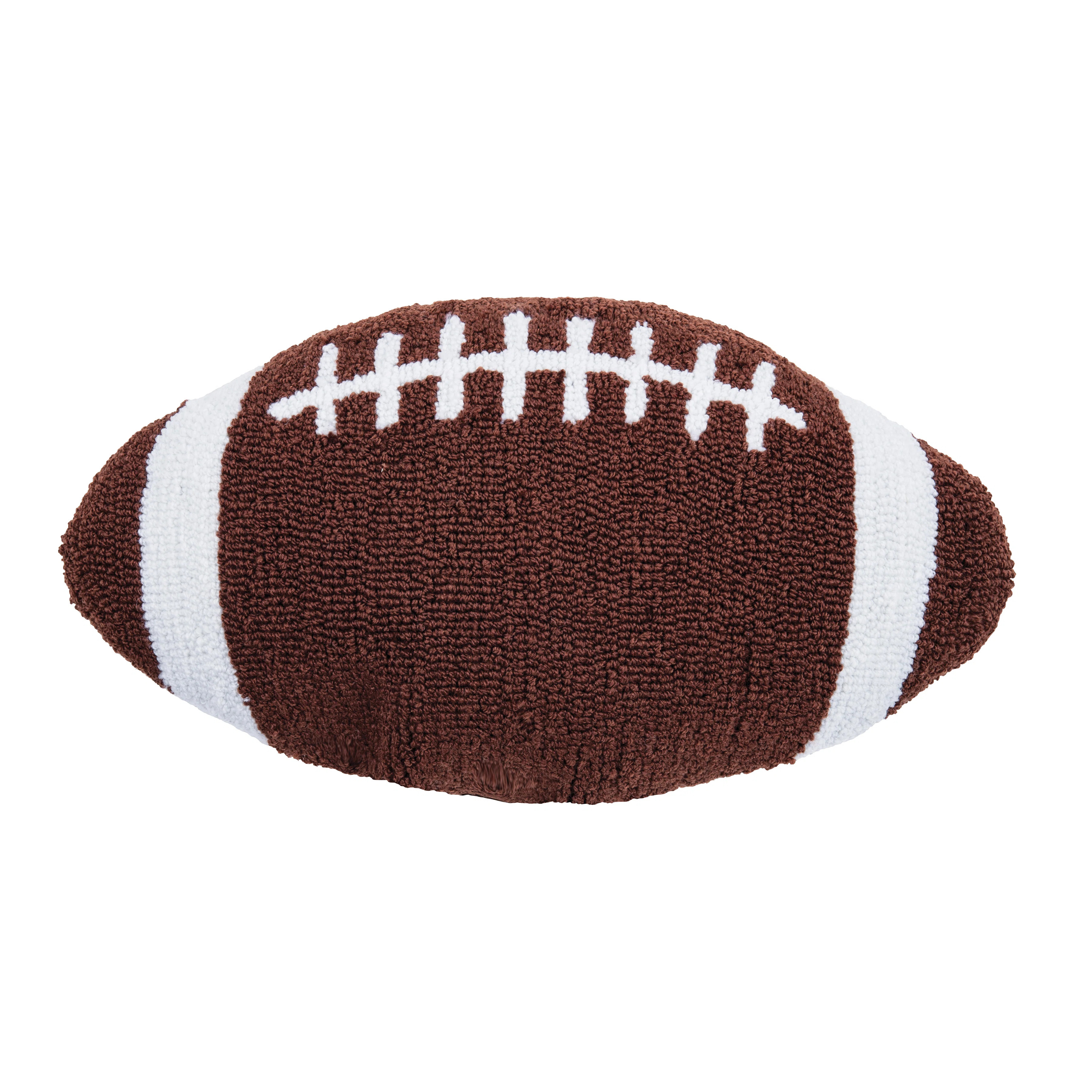 Football Shaped Hooked Pillow | Wayfair North America