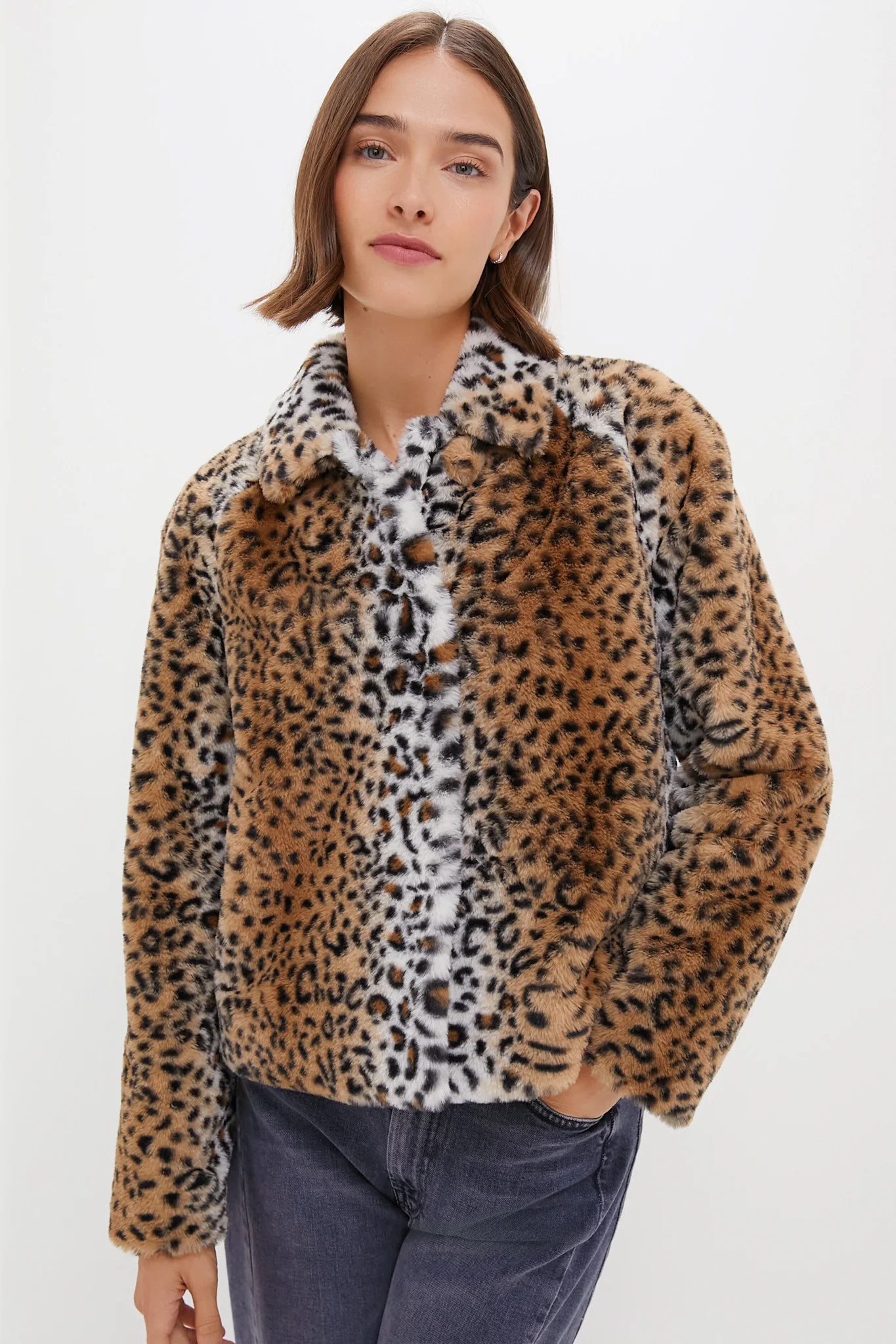 Leopard Fur Adriana Coat | Tuckernuck (US)