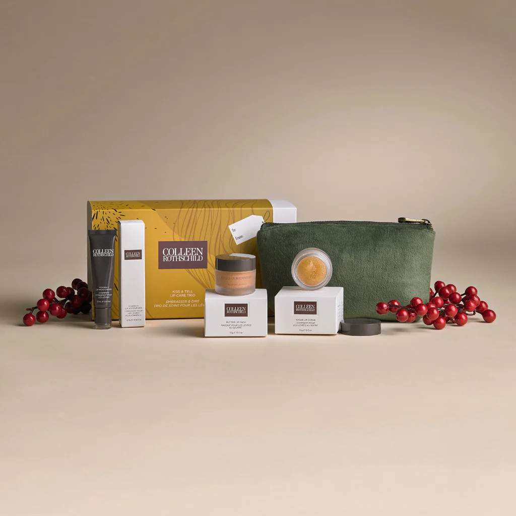 Kiss & Tell Lip Care Trio | Colleen Rothschild Beauty | Colleen Rothschild Beauty