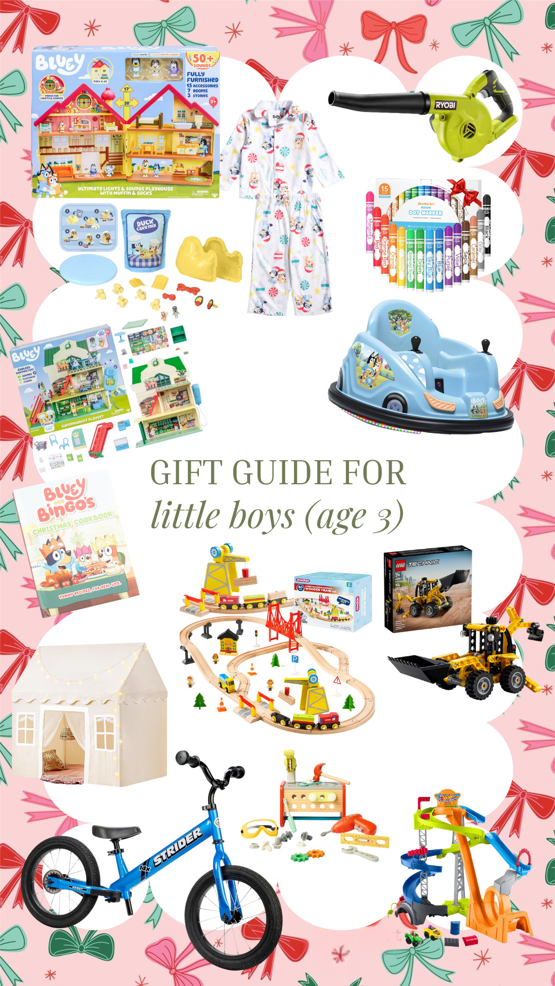 Toys for a 3 year old (and specifically one who loooves Bluey!) 

 #LTKCyberWeek #LTKGiftGuide #LTKKids