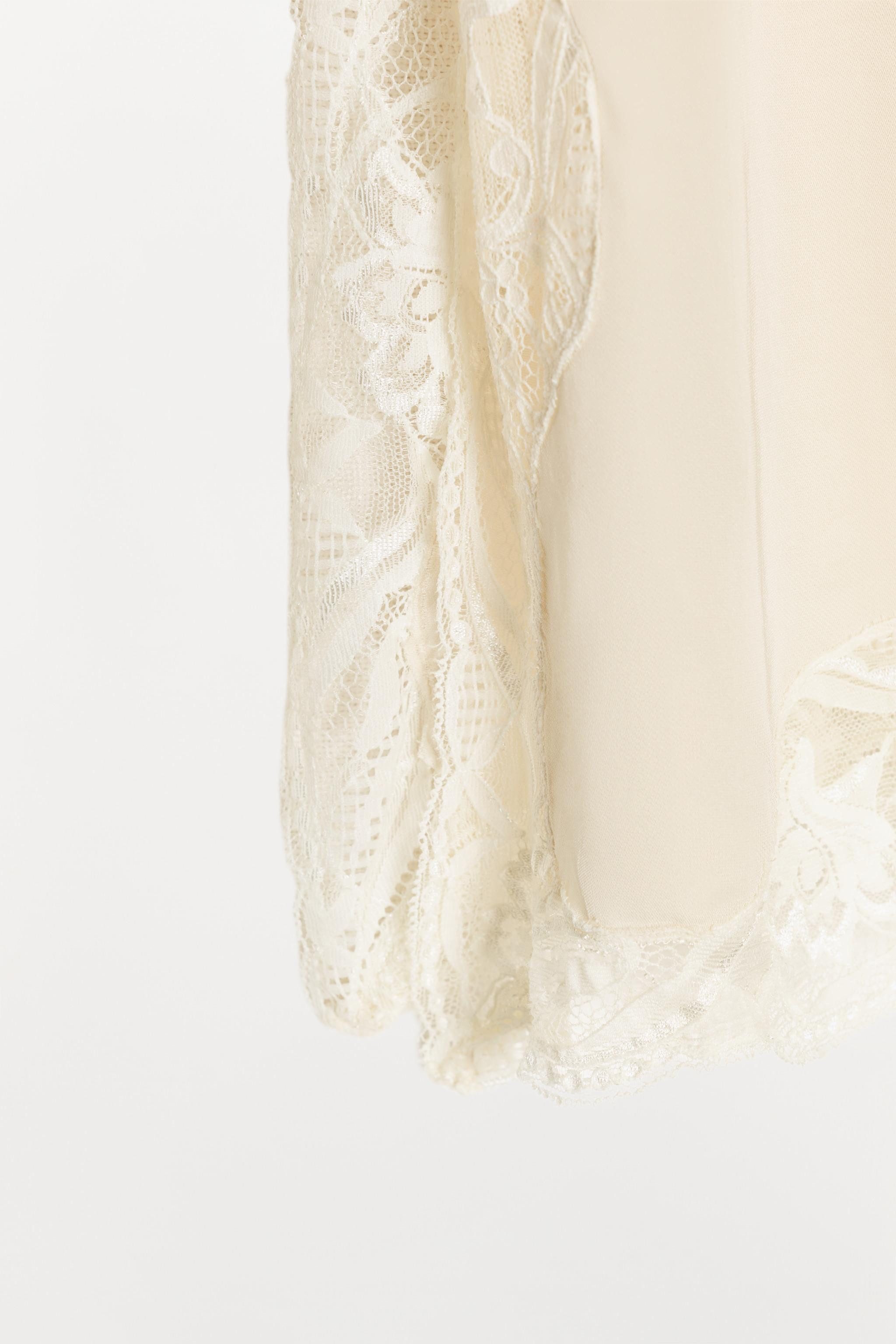 LACE CAMISOLE ZW COLLECTION | Zara US