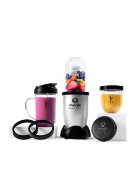 Magic Bullet 11pc Personal Blender Set, Silver | Belk