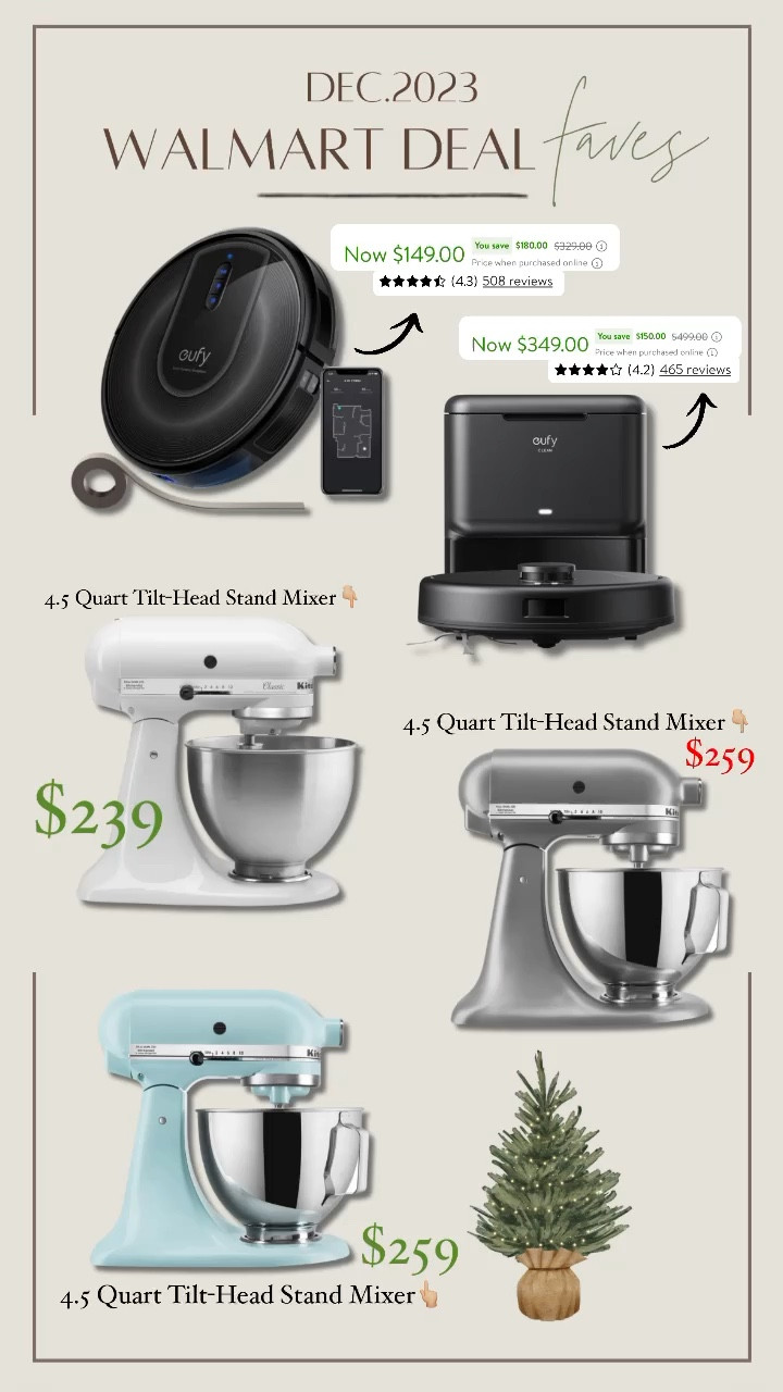 Kitchen TOP Picks — Last Minute Gifts with Online Pickup and Delivery from @walmart🎄🎁✨ y’all know I’m always looking at their deals first & most of these can arrive by Christmas if ordered asap! 🤎 #walmartpartner 

KitchenAid  / Walmart finds / sale / gift guide / for her / for him / Holley Gabrielle / home finds 

#LTKGiftGuide #LTKsalealert #LTKSeasonal