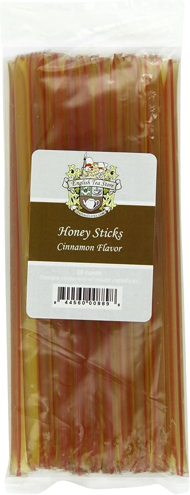 English Tea Store Honey Sticks, Cinnamon, 20 Count | Amazon (US)